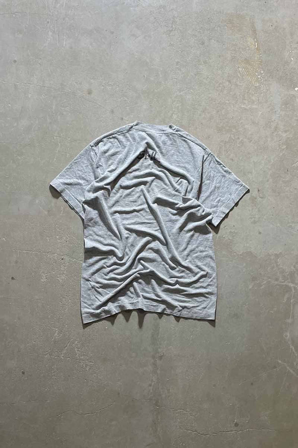 MADE IN USA 90'S SPARTAN SPIRIT T-SHIRT / GREY [SIZE: M USED]