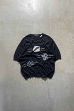 画像をギャラリービューアに読み込む, MADE IN ITALY KNIT T-SHIRT / BLACK [SIZE: L USED]
