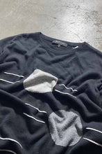 画像をギャラリービューアに読み込む, MADE IN ITALY KNIT T-SHIRT / BLACK [SIZE: L USED]
