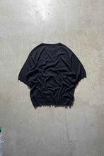 画像をギャラリービューアに読み込む, MADE IN ITALY KNIT T-SHIRT / BLACK [SIZE: L USED]
