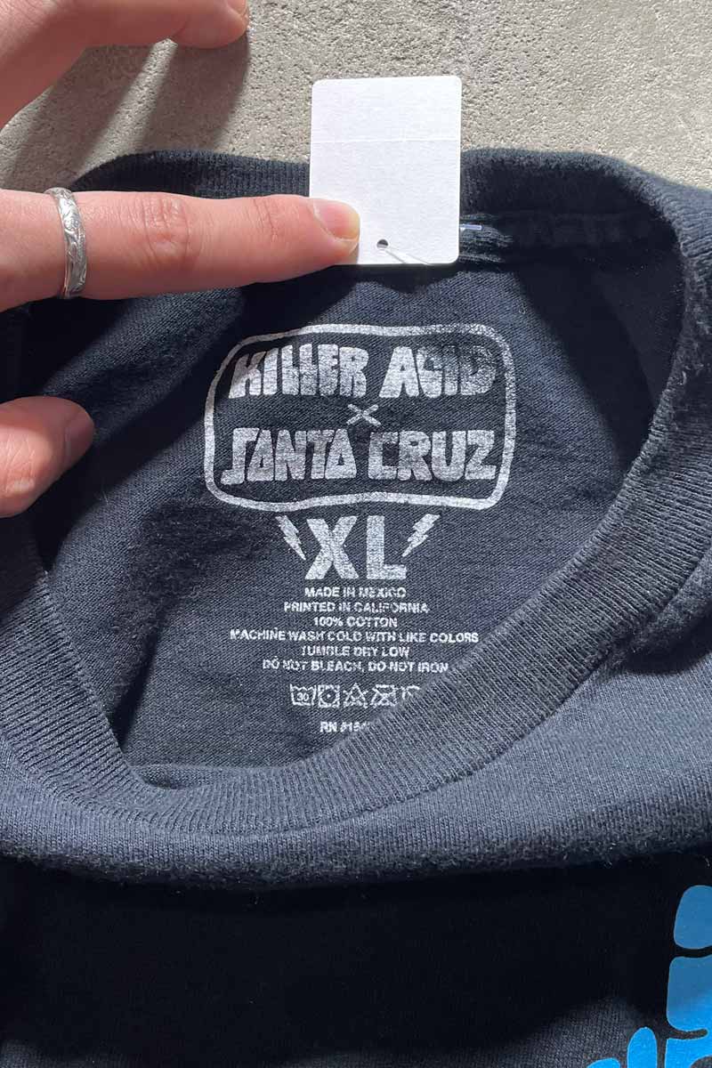 MADE IN MEXICO LOGO T-SHIRT / BLACK [SIZE: XL USED]