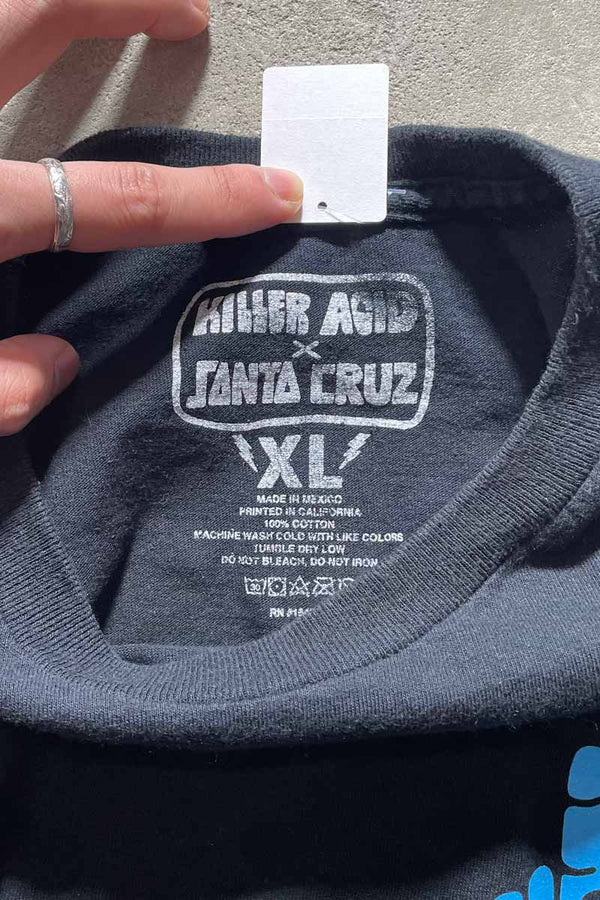 MADE IN MEXICO LOGO T-SHIRT / BLACK [SIZE: XL USED]