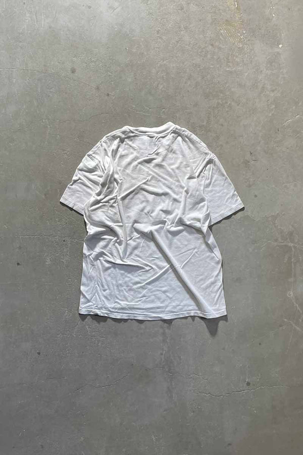 MADE IN USA 91'S SCUDBUSTERS PARODY T-SHIRT / WHITE [SIZE: L USED]
