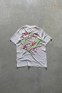 MADE IN USA 90'S NEW KIDS ON THE BLOCK T-SHIRT / WHITE [SIZE: M USED]