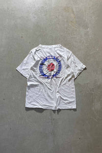 00'S THE WHO 2000 WORLD TOUR BAND T-SHIRT / WHITE [SIZE: M USED]