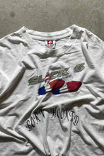 画像をギャラリービューアに読み込む, MADE IN USA 90&#39;S SLICK 6 T-SHIRT / WHITE [SIZE: XL USED]
