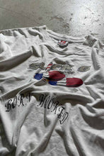 画像をギャラリービューアに読み込む, MADE IN USA 90&#39;S SLICK 6 T-SHIRT / WHITE [SIZE: XL USED]
