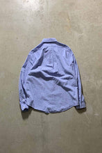 画像をギャラリービューアに読み込む, 90&#39;S L/S B.D COTTON GINGHAM CHECK CUSTOM FIT SHIRT / BLUE [SIZE: L USED]
