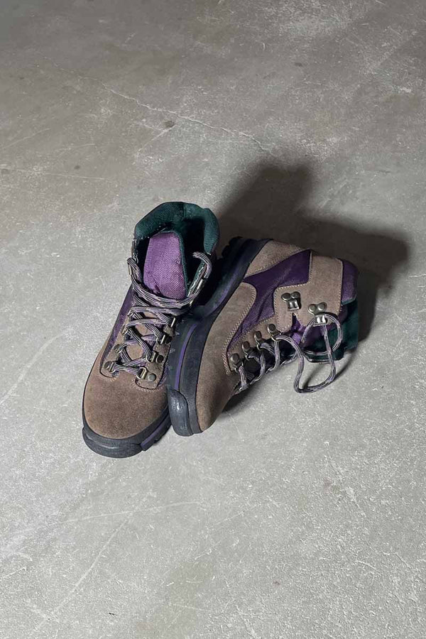 80'S HIKING BOOTS / BROWN [SIZE: US8.5 (equivalent to 26.5cm) DEADSTOCK/NOS]