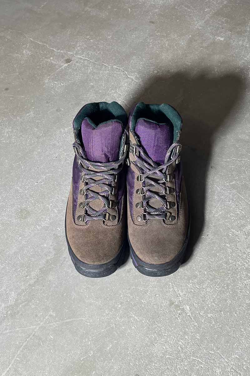 80'S HIKING BOOTS / BROWN [SIZE: US8.5 (equivalent to 26.5cm) DEADSTOCK/NOS]