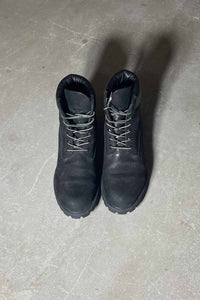 6 INCH NUBACK LEATHER BOOTS / BLACK [SIZE: US8.0(26.0cm相当) USED]