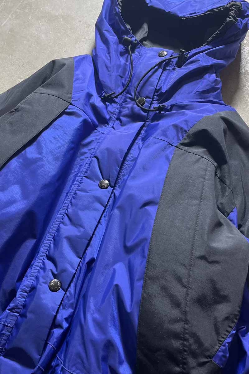 90'S GORE-TEX JACKET W/DENALI FLEECE LINER / BLUE USA model [SIZE: M USED]