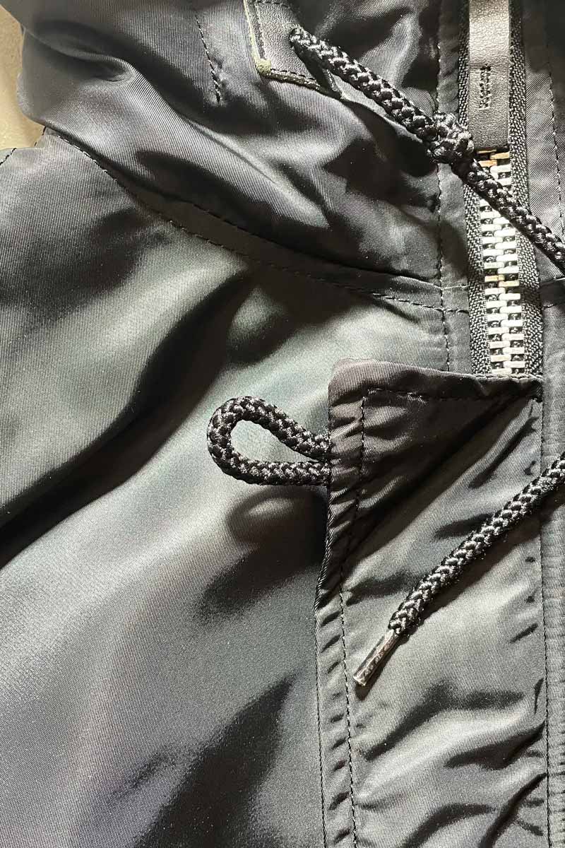 B-9 FLIGHT JACKET / BLACK [SIZE: L USED]
