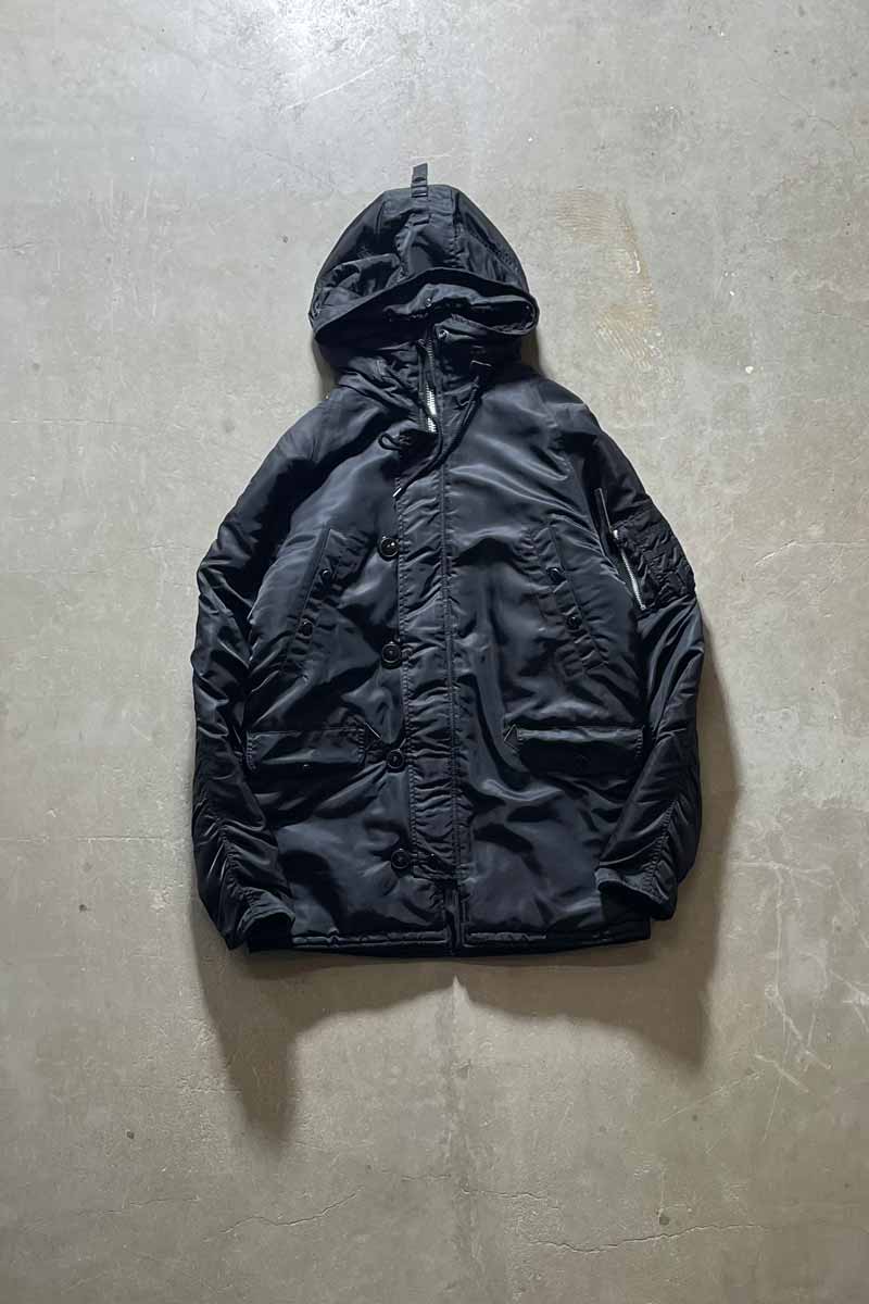 B-9 FLIGHT JACKET / BLACK [SIZE: L USED]