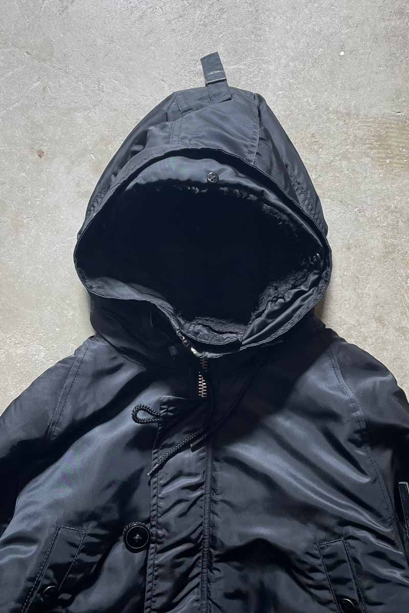 B-9 FLIGHT JACKET / BLACK [SIZE: L USED]