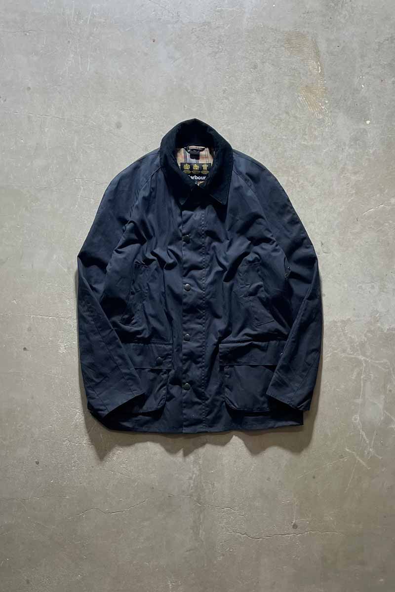 ASHBY WAX JACKET / BLACK [SIZE: XL USED]