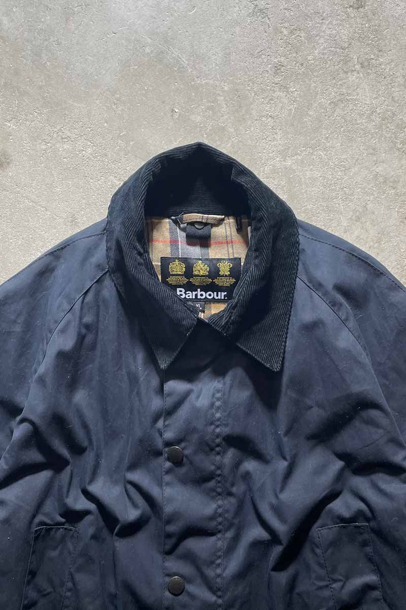 ASHBY WAX JACKET / BLACK [SIZE: XL USED]