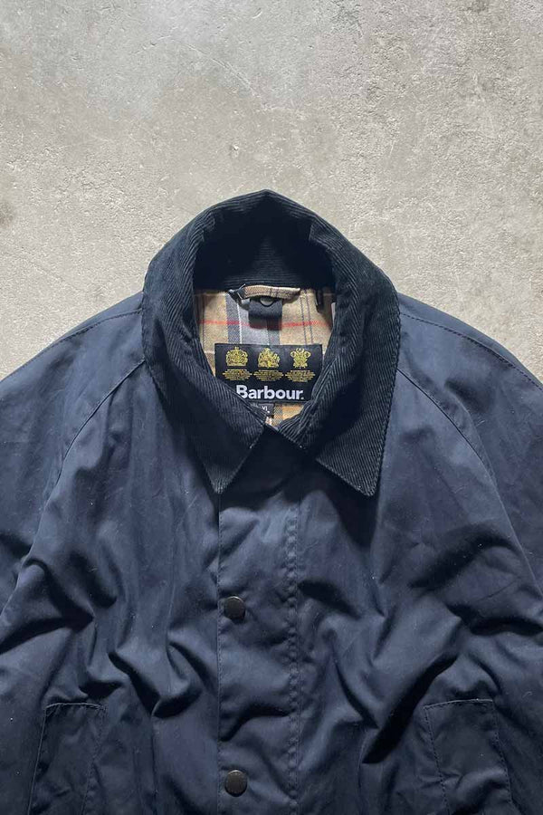 ASHBY WAX JACKET / BLACK [SIZE: XL USED]
