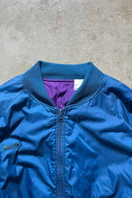 画像をギャラリービューアに読み込む, REVERSIBLE NYLON PUFF JACKET / BLUE [SIZE: 2XL USED]
