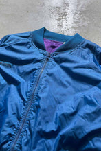 画像をギャラリービューアに読み込む, REVERSIBLE NYLON PUFF JACKET / BLUE [SIZE: 2XL USED]
