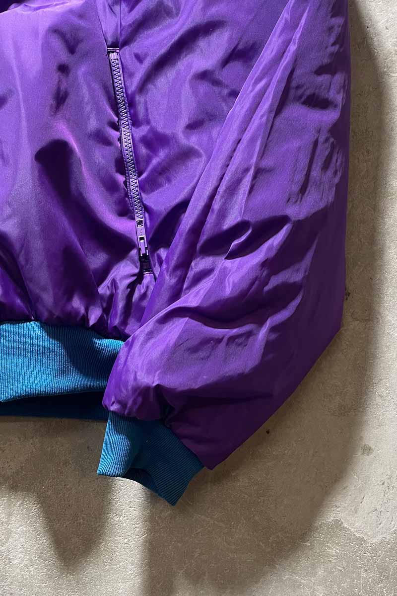 REVERSIBLE NYLON PUFF JACKET / BLUE [SIZE: 2XL USED]