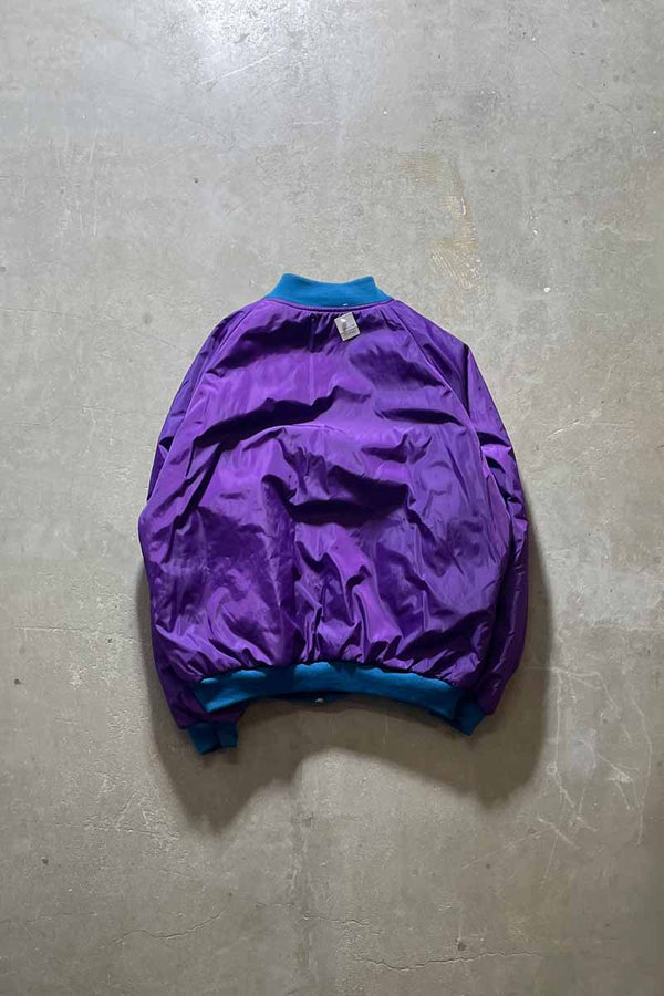 REVERSIBLE NYLON PUFF JACKET / BLUE [SIZE: 2XL USED]