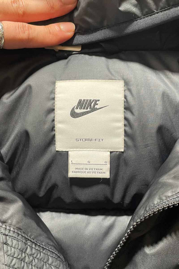 STORM FIT PUFF JACKET / BLACK [SIZE: L USED]