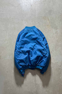 REVERSIBLE NYLON PUFF JACKET / BLUE [SIZE: 2XL USED]
