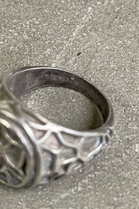 925 SILVER RING / SILVER [SIZE: 14号相当 USED]