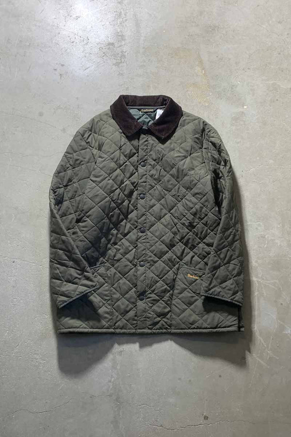 QUILTING JACKET / KHAKI [SIZE: M DEADSTOCK/NOS]