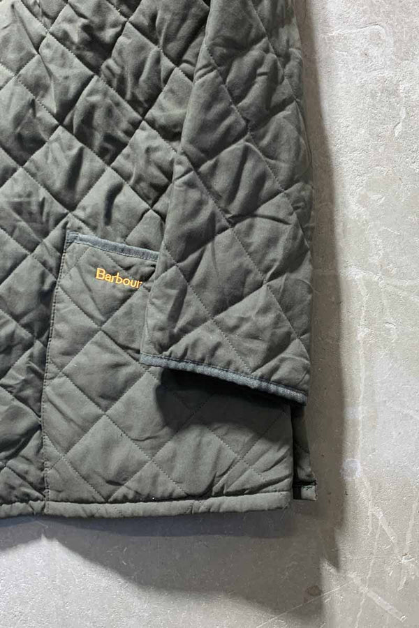 QUILTING JACKET / KHAKI [SIZE: M DEADSTOCK/NOS]