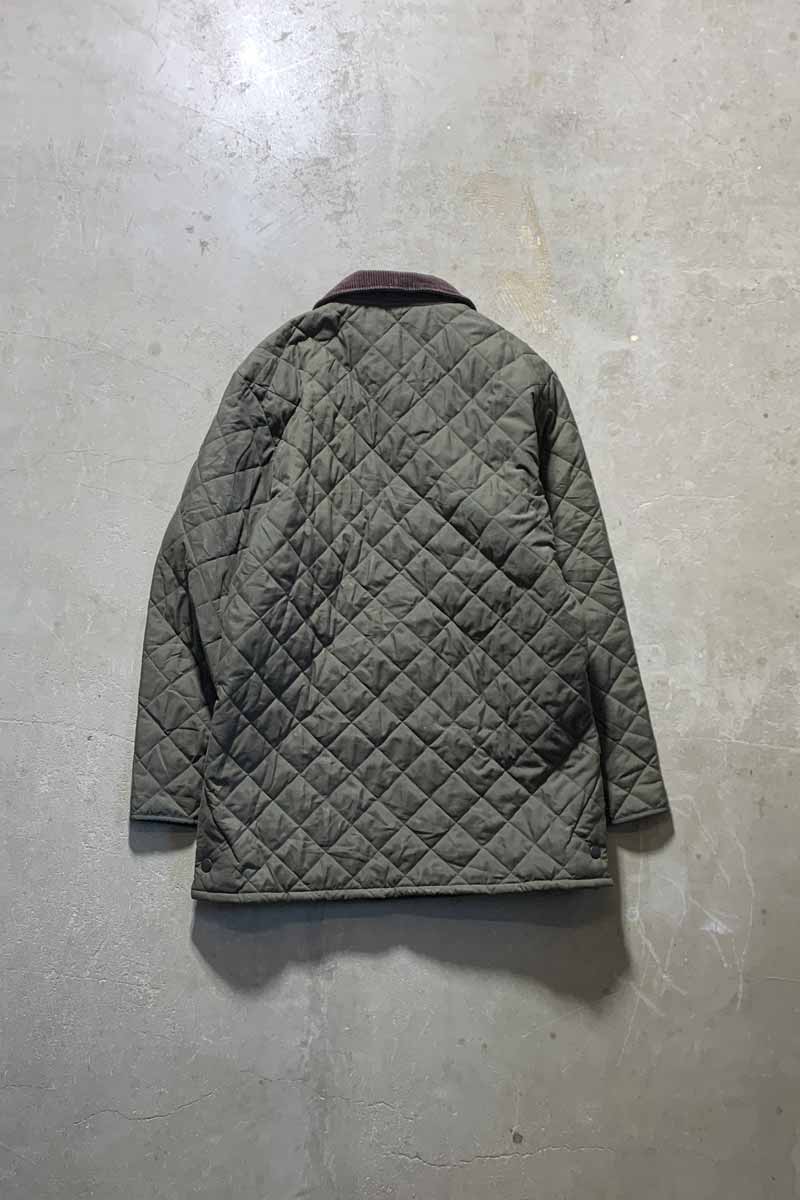 QUILTING JACKET / KHAKI [SIZE: M DEADSTOCK/NOS]