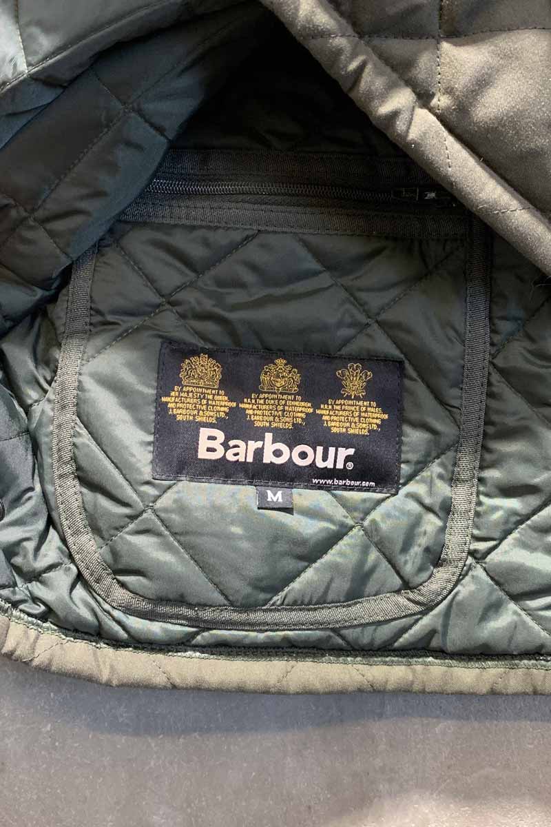 QUILTING JACKET / KHAKI [SIZE: M DEADSTOCK/NOS]