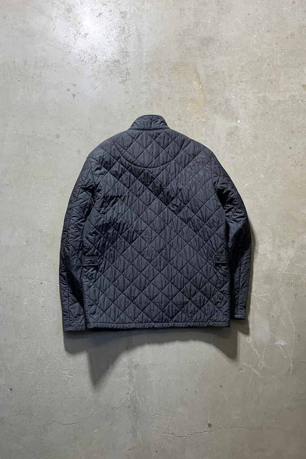 QUILTING JACKET / BLACK [SIZE: L USED]