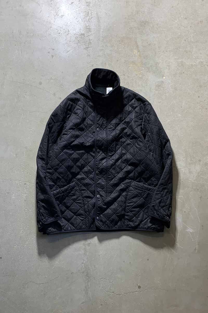 MADE IN BULGARIA QUILTING JACKET W/FLEECE LINER / BLACK [SIZE: XXL USED]