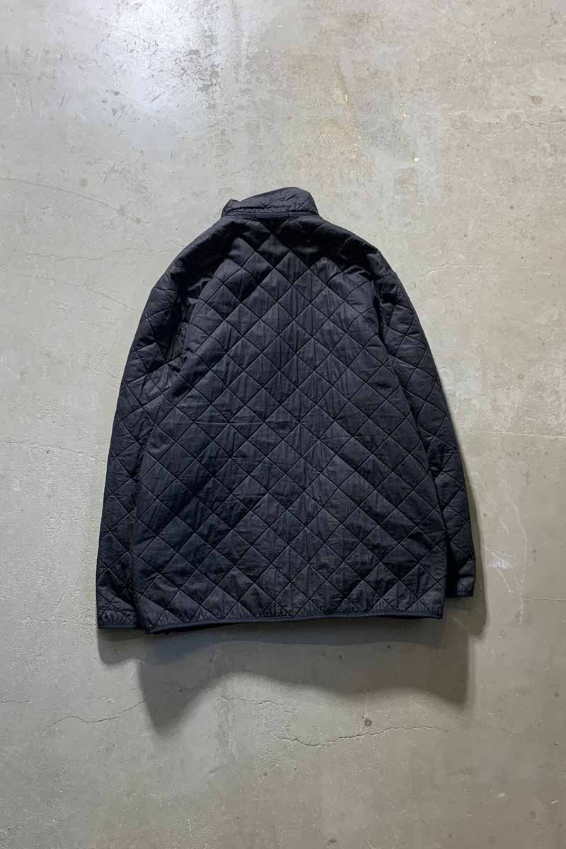 MADE IN BULGARIA QUILTING JACKET W/FLEECE LINER / BLACK [SIZE: XXL USED]