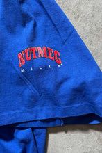 画像をギャラリービューアに読み込む, MADE IN USA 90&#39;S PAC-10 PRINT T-SHIRT / BLUE [SIZE: XL USED]
