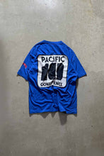 画像をギャラリービューアに読み込む, MADE IN USA 90&#39;S PAC-10 PRINT T-SHIRT / BLUE [SIZE: XL USED]
