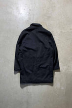 画像をギャラリービューアに読み込む, ZIP UP WOOL COAT W/QUILTING LINER / BLACK [SIZE: M USED]
