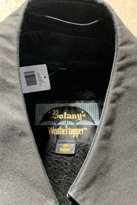 MADE IN USA 90'S BALMACAAN COAT W/FUR LINER / BLACK [SIZE: M USED]