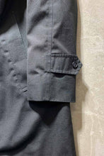 画像をギャラリービューアに読み込む, MADE IN USA 90&#39;S BALMACAAN COAT W/FUR LINER / BLACK [SIZE: M USED]

