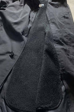 画像をギャラリービューアに読み込む, MADE IN USA 90&#39;S BALMACAAN COAT W/FUR LINER / BLACK [SIZE: M USED]
