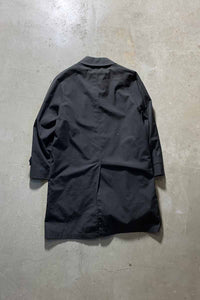 MADE IN USA 90'S BALMACAAN COAT W/FUR LINER / BLACK [SIZE: M USED]