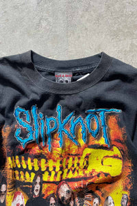 MADE IN MEXICO Y2K EARLY 00'S SLIPKNOT THE SUBLIMINAL VERSES BAND T-SHIRT / BLACK [SIZE: L USED]