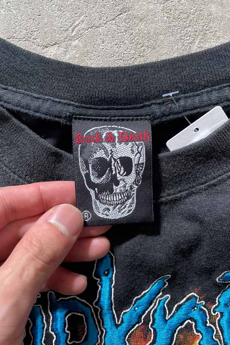 MADE IN MEXICO Y2K EARLY 00'S SLIPKNOT THE SUBLIMINAL VERSES BAND T-SHIRT / BLACK [SIZE: L USED]