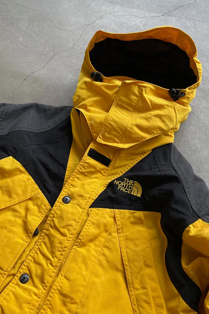 90'S EXTREME LIGHT MOUNTAIN JACKET / YELLOW USA Model [SIZE: S USED]