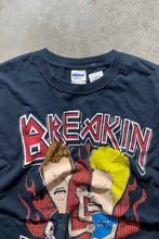 画像をギャラリービューアに読み込む, Y2K EALRY 00&#39;S BEAVIS AND BUTT-HEAD PRINT MOVIE T-SHIRT / BLACK [SIZE: XL USED]
