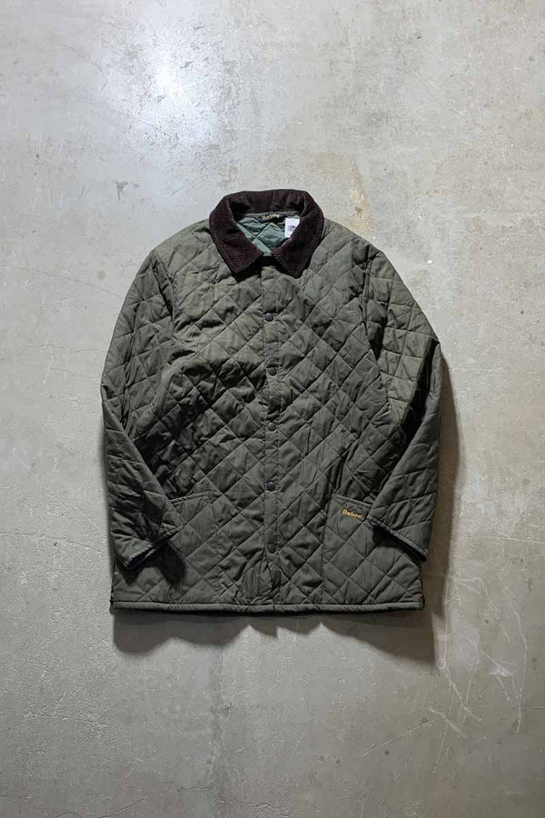 QUILTING JACKET / KHAKI [SIZE: L DEADSTOCK/NOS]