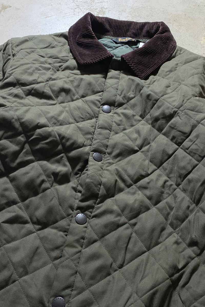 QUILTING JACKET / KHAKI [SIZE: L DEADSTOCK/NOS]