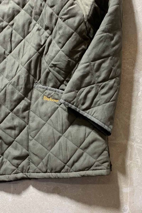 QUILTING JACKET / KHAKI [SIZE: L DEADSTOCK/NOS]
